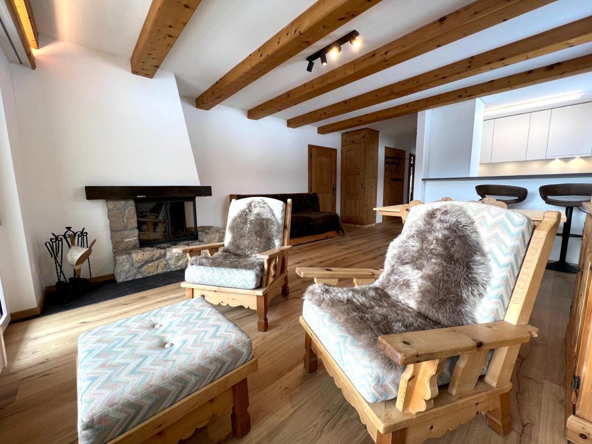 Cosy Apartment Facing Piz Rosatsch เซนต์โมริตส์ ภายนอก รูปภาพ
