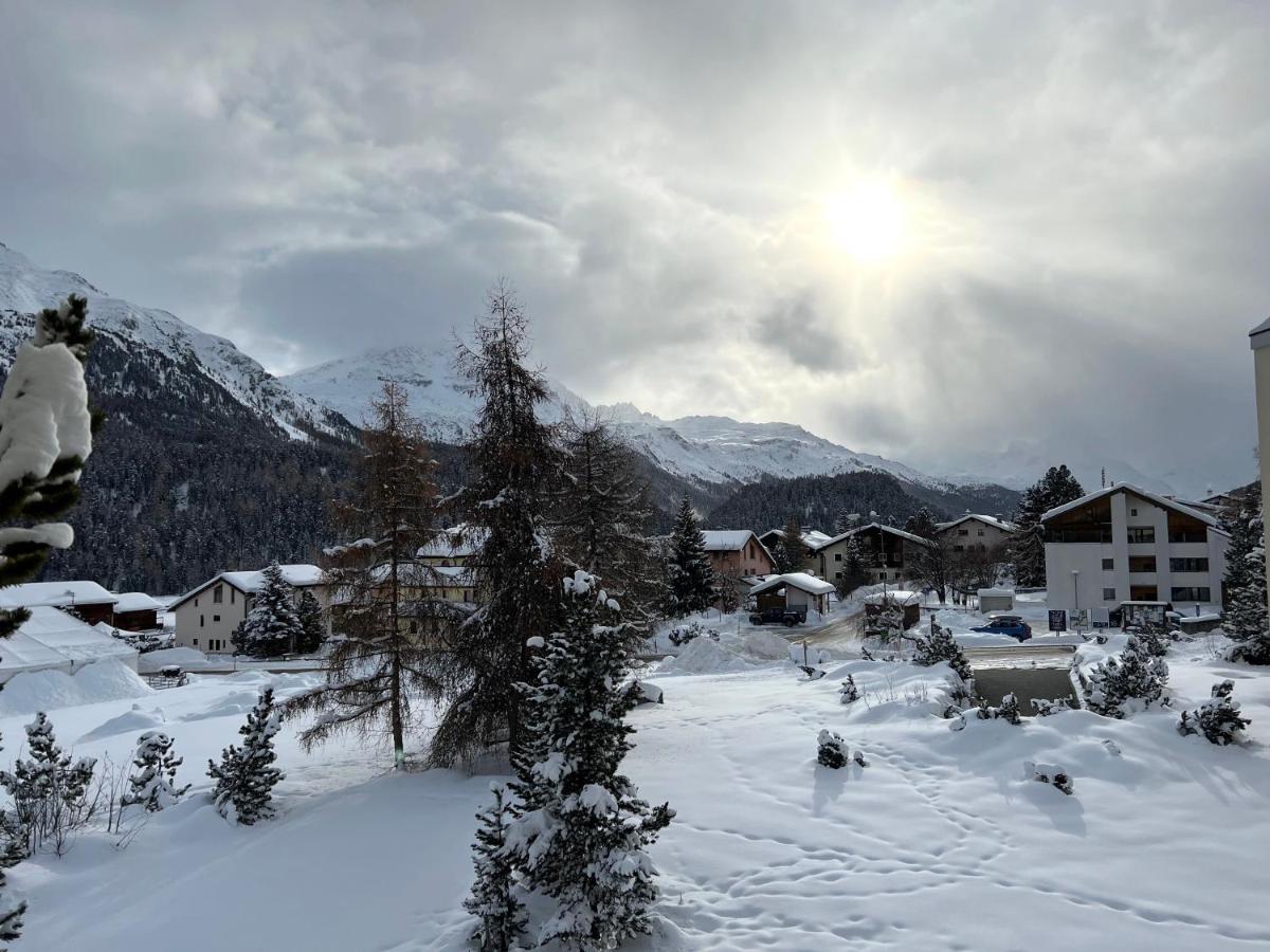 Cosy Apartment Facing Piz Rosatsch เซนต์โมริตส์ ภายนอก รูปภาพ