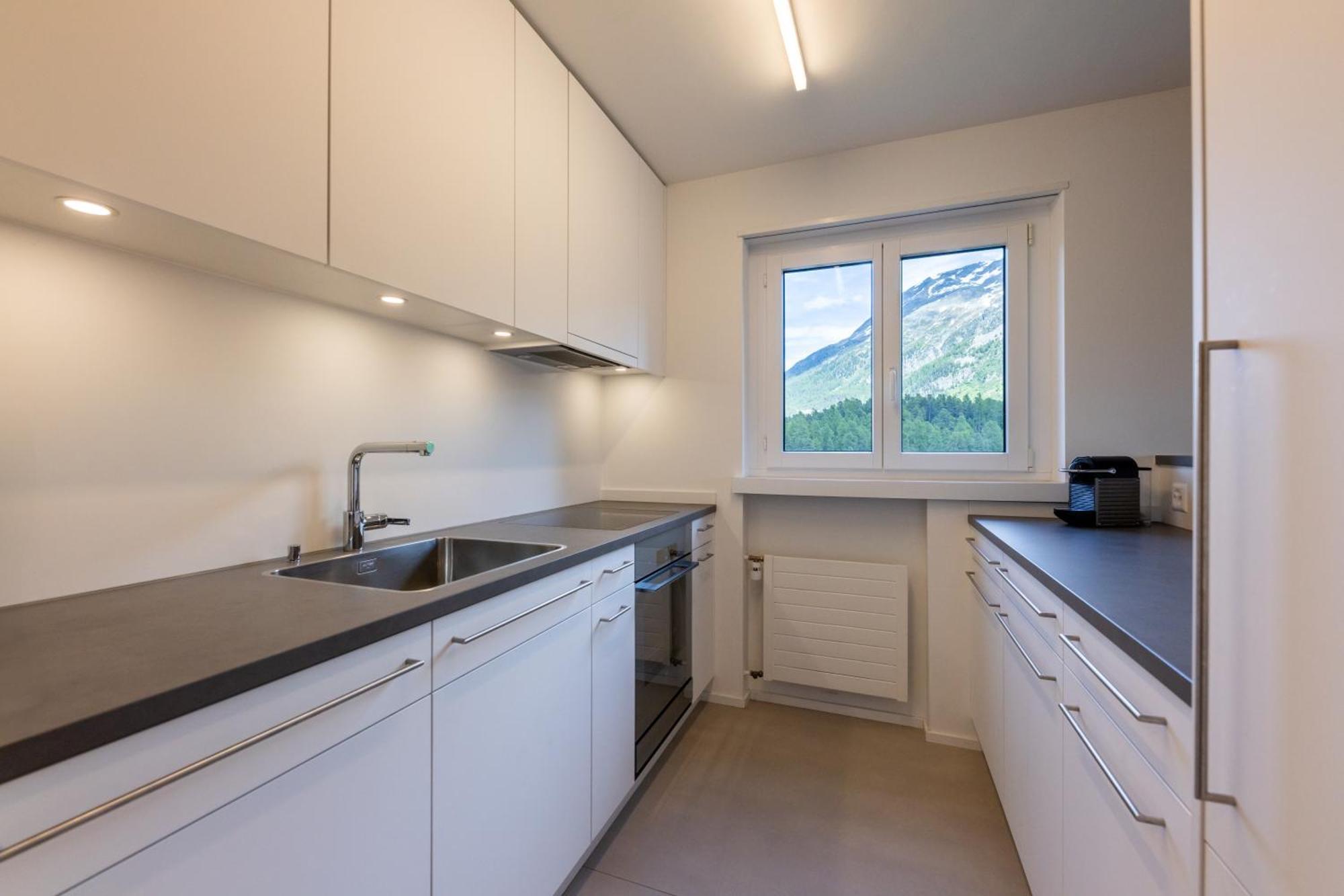 Cosy Apartment Facing Piz Rosatsch เซนต์โมริตส์ ภายนอก รูปภาพ