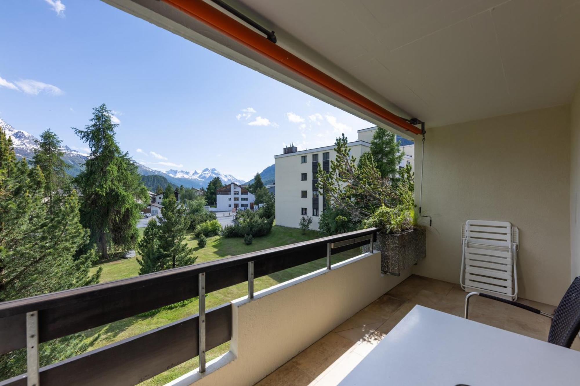 Cosy Apartment Facing Piz Rosatsch เซนต์โมริตส์ ภายนอก รูปภาพ