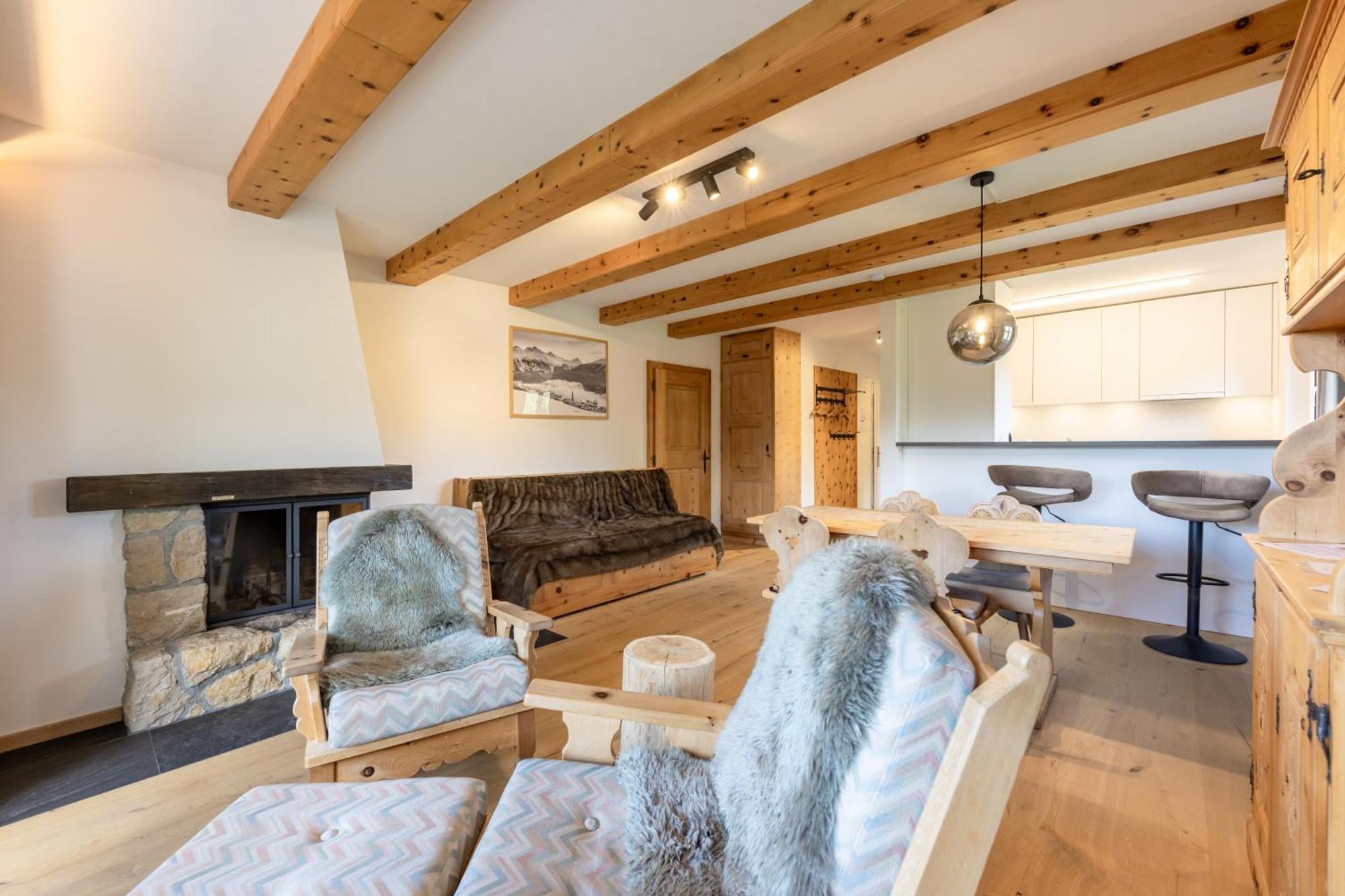 Cosy Apartment Facing Piz Rosatsch เซนต์โมริตส์ ภายนอก รูปภาพ