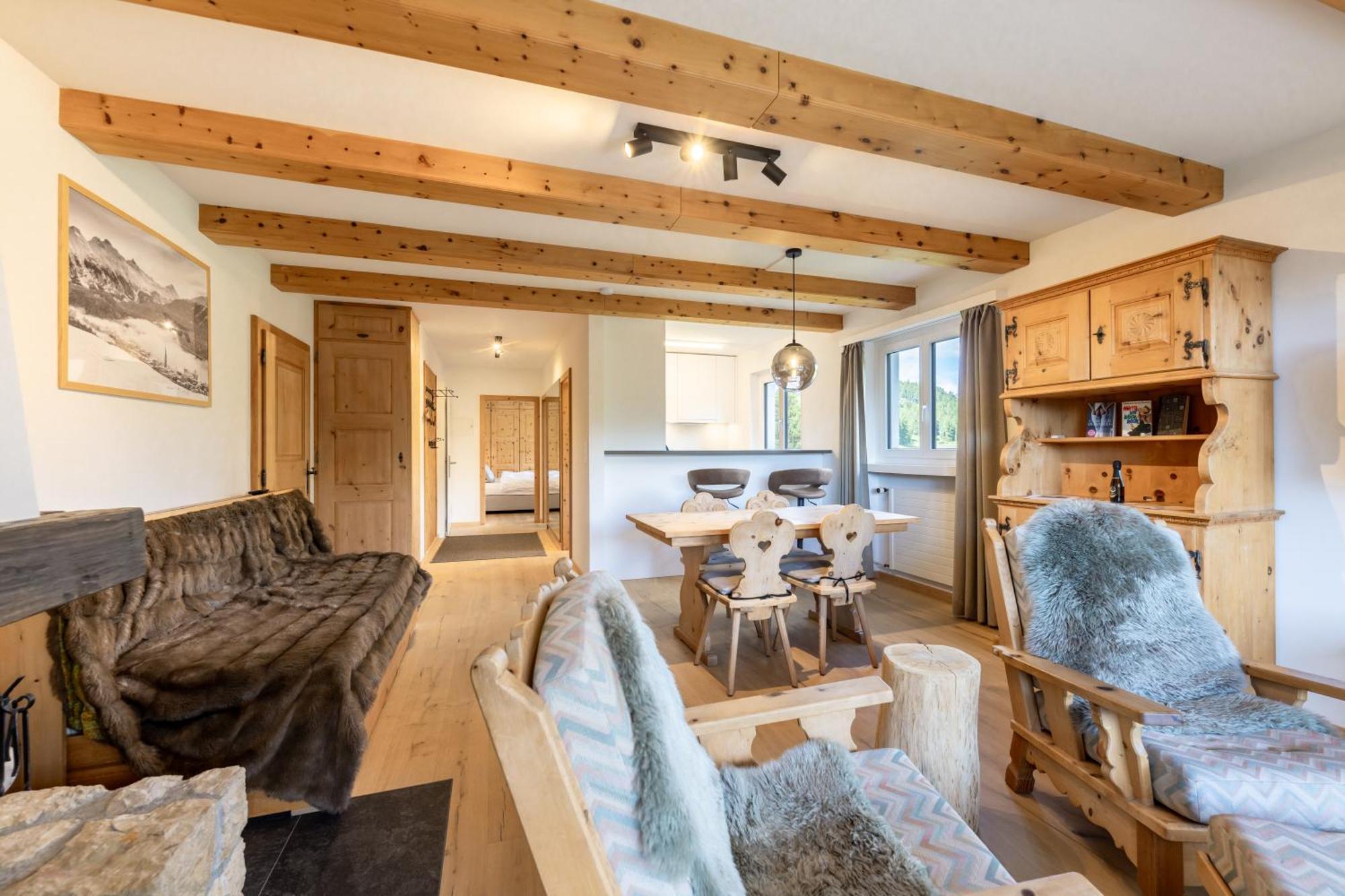 Cosy Apartment Facing Piz Rosatsch เซนต์โมริตส์ ภายนอก รูปภาพ